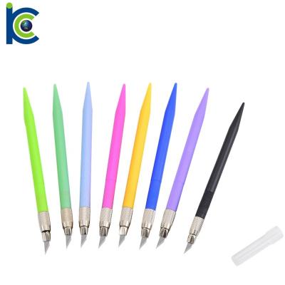 China Cuter Quick-change Poplar Paper Percison Clear Knife For Stitching for sale