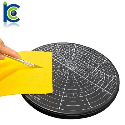 China office & Hot Selling School Supplies Amazon Teacher Supplies Turntable Rotary Custom Cut Mat for sale