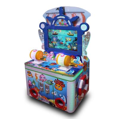 China Hot Sale Coin Operated Amusement Game Machine Kids Fishing Game Machine 86*72*156cm en venta