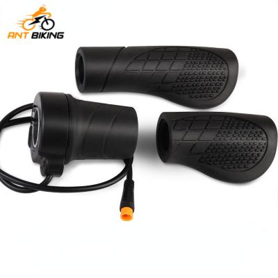 China Plastic Electric Bike Speed Control E-Bike Throttle Thumb Bicycle Controller Waterproof for sale