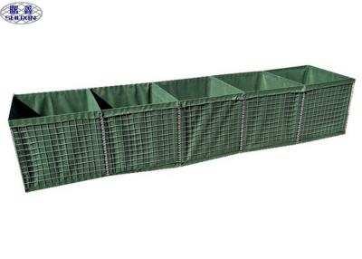 China Zinc Coating Sand Filled Barriers Security Blast Wall Customized Service for sale