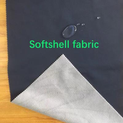 China Downproof S-46, Nylon / polyester fabric bonding with TPU lamination and fleece for outdoor jacket by competitive price for sale