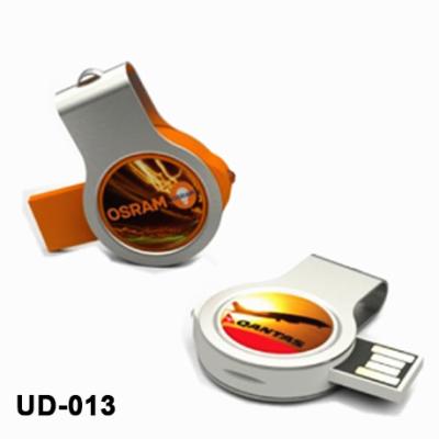 China Swivel Usb With Doming Sticker Logo en venta