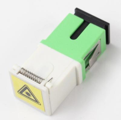 China Simplex Fiber Optic Adapter With Flange For Telecom Network Cabling for sale