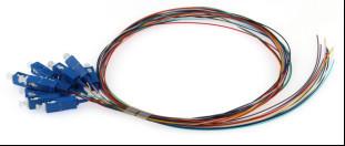 China OFNP Lc Apc Patch Cord Multimode Fiber Jumpers For FTTX WAN for sale