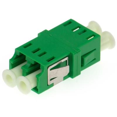 China Singlemode Fiber Optic Adapter Multimode LC Flangeless Duplex for sale