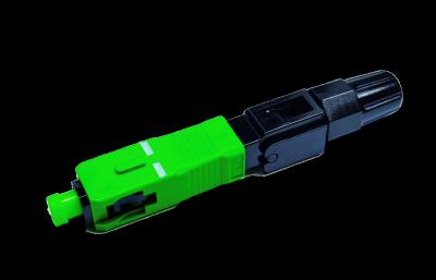 China 125μM Lc Quick Connector Sc Apc Sm Fast Connector Pre Cleaved for sale