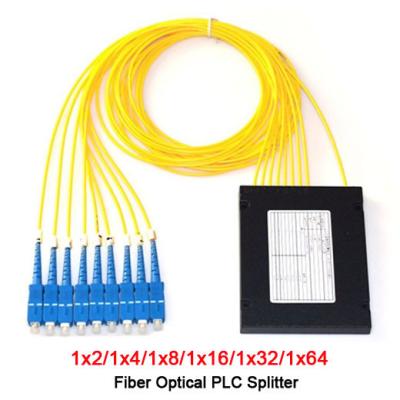 China Low Insertion Loss Fiber Optic Splitter With ISO9001 CE Certification for sale