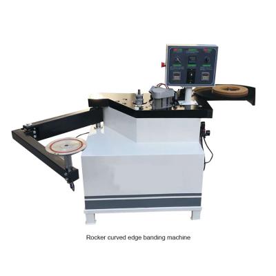 China Construction works PVC Wood Straight And Curve Edging Machine Manual Making for sale