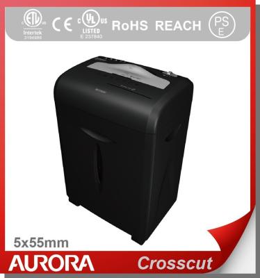 China The Aurora AS1230CD Plastic Paper Shredder, Cross Cut 5 x 55mm 12 Sheets (A4), Medium Duty Shredder Machine for Office and SOHO Normal for sale