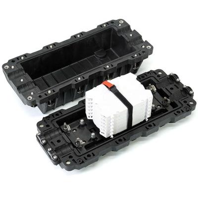 China 144 Core Underground Fiber Optic Splice Closure Inline Style for sale