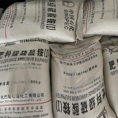 China Landbouw Korrelige het Sulfaatmeststof 21% 50kg van het Rangammonium Te koop