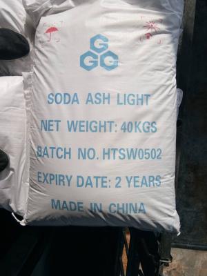 China 40 KG/BAG Sodium Carbonate Soda Ash Used in Petroleum, Chemical and Papermaking à venda