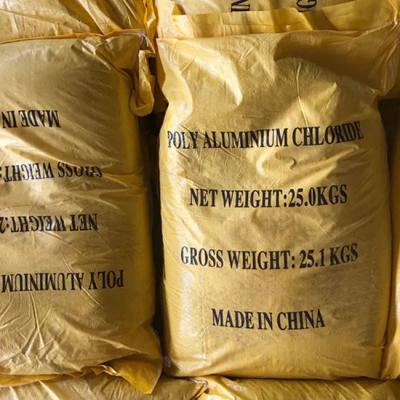 China 1327-41-9 flocculant polyaluminiumchloride industriële kwaliteit drinkwaterkwaliteit PAC 24%-31% Te koop