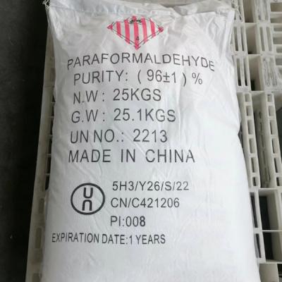 Κίνα Στερεά παραφορμαλδεΰδη PFA ±96% 25kg / Σάκκος (CH2O)N Para Formaldehyde Industrial Grade προς πώληση