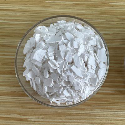 China Calcium Chloride 25kg/Bag White flakes for sale