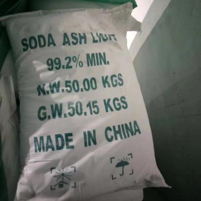 China Cinzas de carbonato de sódio 50 kg / BAG Usadas como limpador à venda