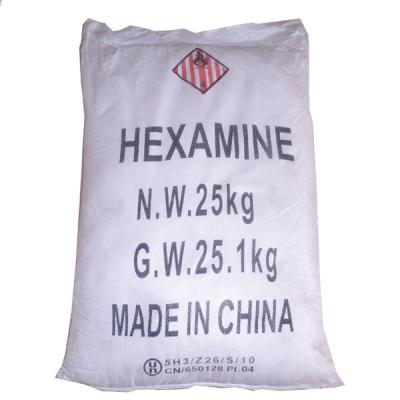 China Agentes contínuos CAS do pó da hexamina 100-97-0 C6H12N4 para plásticos à venda