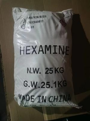 China 99 agente de cura plástico industrial do Methenamine C6H12N4 Urotropine do pó da hexamina à venda