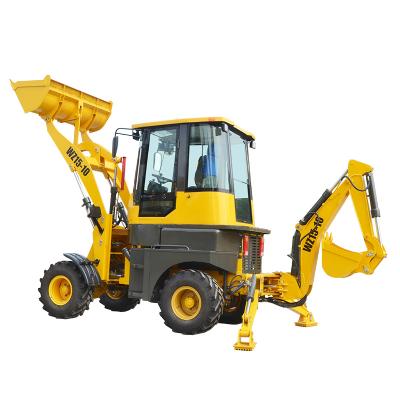 China Cheap HUAYA Hotels Brand China 4.2 Ton Wheel Backhoe Loader Smaller With Thumb for sale