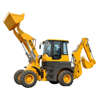 China New Smallest HUAYA China Hotels Cheap 4.2 Ton Backhoe Loader With Cabin for sale