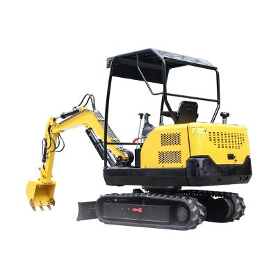 Cina Building Material Stores Value Cheap Mini Digger Excavators HUAYA 1 Ton Mini Digger Crawler Excavator in vendita