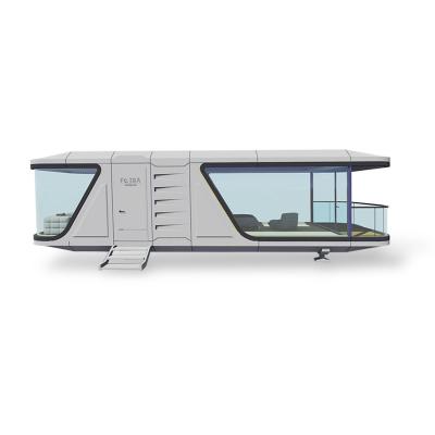 China Economical Movable Prefabricated Capsule Room Hotel Garden Pod Prefabricated Modular Micro Container Room for sale