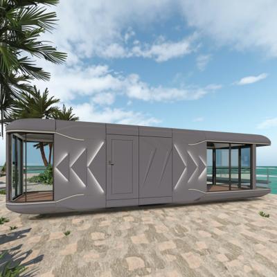 China Customized Color Capsule Cabin House 2 Bedroom Smart Capsule House for sale