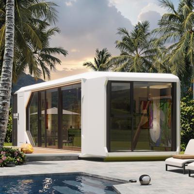 China Minimalist Tech Style Ecocapsule Tiny House Steel Structure Sandwich Panel House for sale