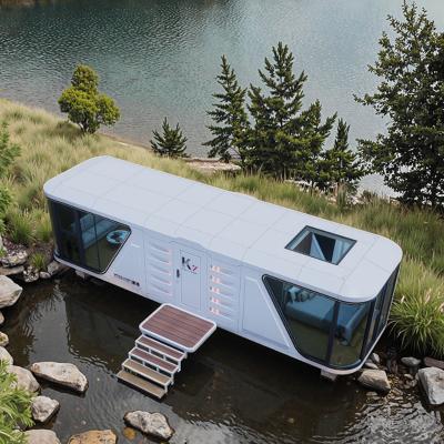 China Steel Roofing Mobile Space Capsule Warm In Winter And Cool In Summer Space Cabin House for sale