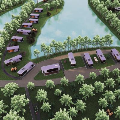 China Tranquility Space Capsule Hotel Enjoying The Embrace Of Nature ISO9001/CE for sale