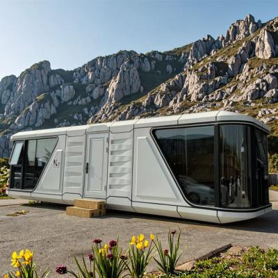 China Experience the Versatility of Mobile Living with Mobile Capsule House for sale