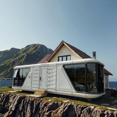 China Mobile Capsule House Versatile Mobile Living Steel Frame for Kitchen Bedroom Bathroom Supermarket Apartment Office Shop for sale