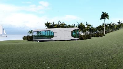 China Smart Windproof Hotel Manufacturing Mobile Prefabricated Space Capsule Room For Sale for sale