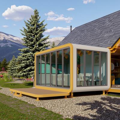 Κίνα Σύγχρονη Apple Cabin Γρήγορος χώρος γραφείου Διαμονή Σιδηροπλαίσιο Σάντουιτς Panel για το σπίτι προς πώληση