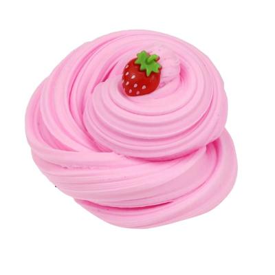 China Kids Slime Toy 60 ML Super Soft Food Slime Fluffy Cloud Slime Kids Slime Kit for sale