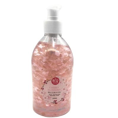 China Cherry Blossom Shower Gel Bath Shower Gel Zhejiang, China Acceptable Customized Label for sale