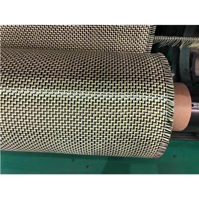 China Factory Price Abrasion-Resistant Dupon Kevlar Carbon Fiber Fabric For Sale for sale
