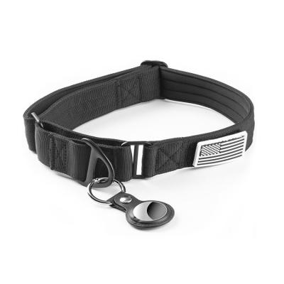 China Durable Padded Martingale Training Pet Collars Soft Padded Nylon Dog Collar for sale