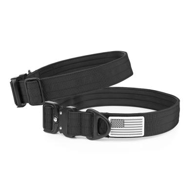 China Durable Padded Nylon Padded Adjustable Dog Collar for Military Training for sale