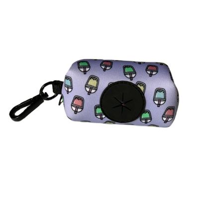 China Sustainable Dog Poop Bag Holder For Leash Attachment Waste Bag Dispenser For Leash for sale