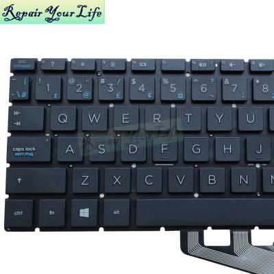 China Ultra Thin Laptop Keyboard For HP Pavilion 15-DA 15-DB 15T-DA 15T-DB CF Notebook Black Keyboard for sale