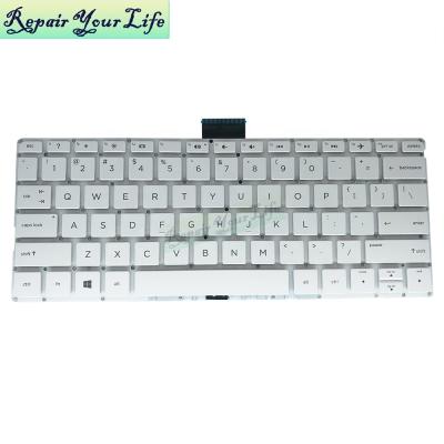 China Ultra Thin US Laptop Keyboard For HP Pavilion 11 x360 11-K 11-U 11T-U M1-U HPM14K3 PK131U41B00 White Keyboard for sale
