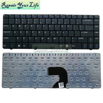China Durable Laptop Keyboard For HASEE A420P USA USA Black for sale