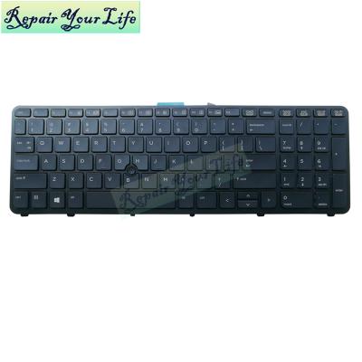 China Durable Original Laptop Keyboard For HP Zbook 15 G1 USA English Black With Backlight Keyboard for sale
