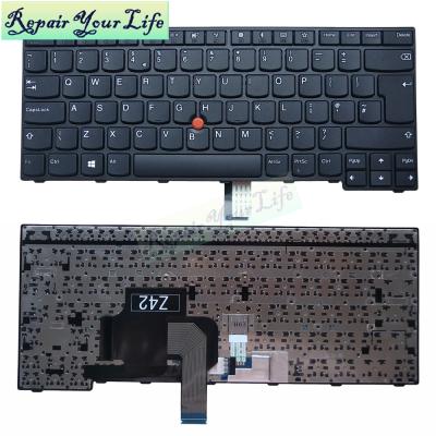 China Original Durable Laptop Keyboard For Lenovo E470 E475 01AX029 01AX069 01AX109 UK TR Keyboard Black for sale