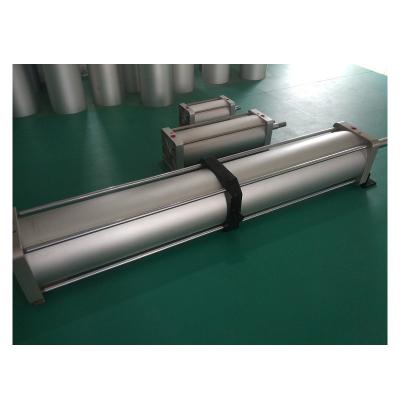 China Other 320 Long Stroke Standard Components QGB Cylinder Stainless Steel Pneumatic Cylinder Large Bore Cylinder for sale