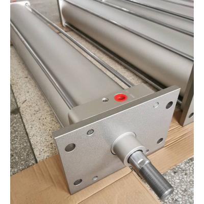 China Other ISO15552 Standard High Temperature Double Action Big Bore Pneumatic Cylinders With Flange for sale