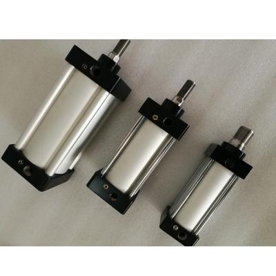 China Building material stores specializing in the manufacture of standard aluminum guide double-shaft cylinders for sale