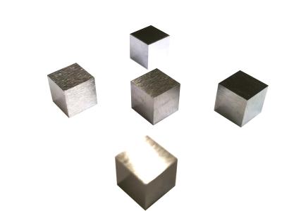 China 1kg High Density Pure Tungsten Cube Wolfram Cube GB-T 3875 Standard for sale